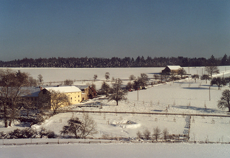 Hof Eulendorf im Winter, Eifel